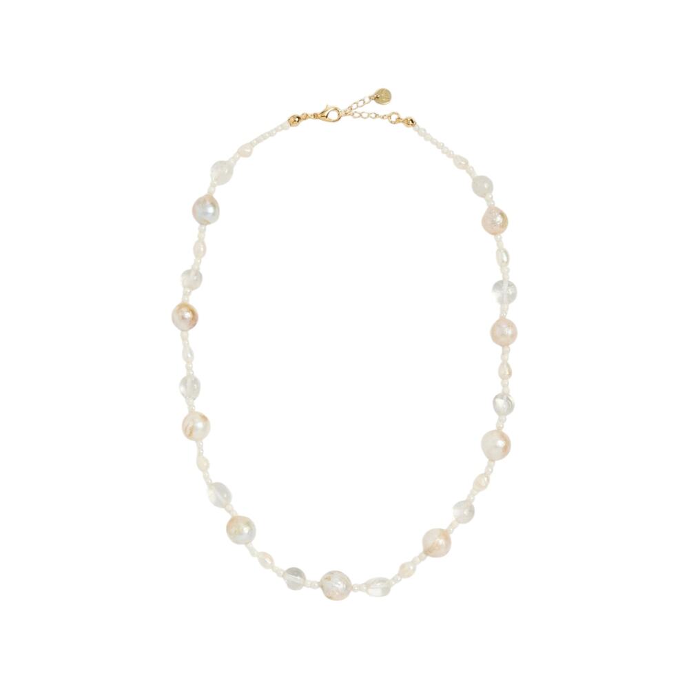 MAISON IREM Frangi Necklace in Pearls
